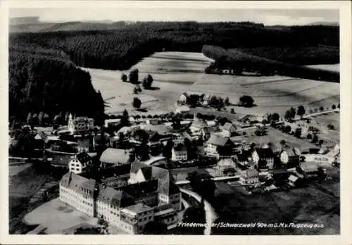 Ak Friedenweiler im Schwarzwald, Fliegeraufnahme, Kinderheilstätte Schloss Friedenweiler