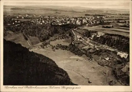 Ak Dornhan im Schwarzwald, Fliegeraufnahme, Bettenhausener Tal