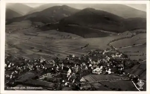 Ak Kirchzarten im Breisgau Schwarzwald, Fliegeraufnahme