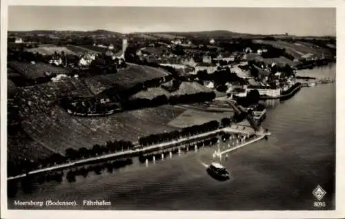 Ak Meersburg am Bodensee, Fährhafen