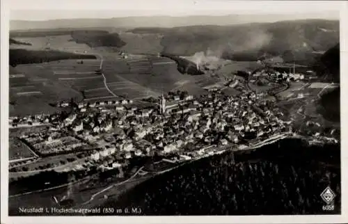 Ak Neustadt im Schwarzwald, Fliegeraufnahme