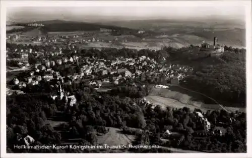 Ak Königstein im Taunus, Fliegeraufnahme