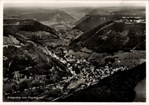 Ak Wiesensteig in Württemberg, Fliegeraufnahme