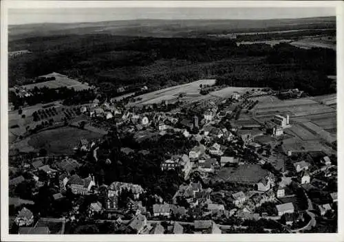 Ak Schömberg im Schwarzwald Württemberg, Fliegeraufnahme