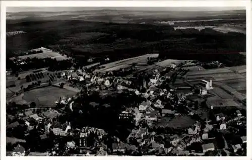 Ak Schömberg im Schwarzwald Württemberg, Fliegeraufnahme