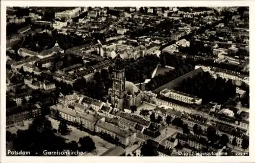 Ak Potsdam, Garnisonkirche, Fliegeraufnahme