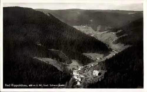 Ak Bad Rippoldsau Schapbach im Schwarzwald, Fliegeraufnahme