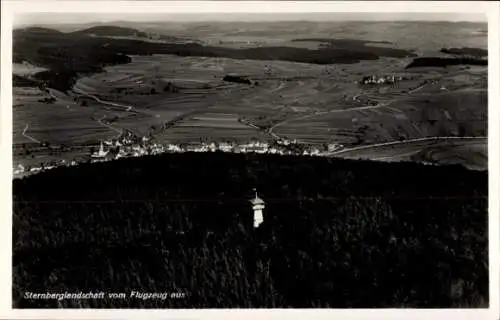 Ak Gomadingen in Württemberg, Sternberg, Fliegeraufnahme