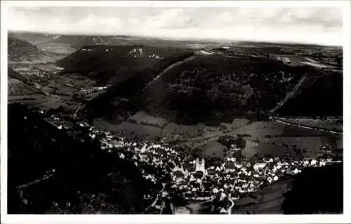 Ak Wiesensteig in Württemberg, Fliegeraufnahme