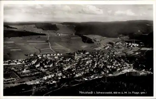 Ak Neustadt im Schwarzwald, Fliegeraufnahme