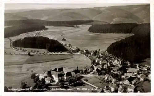 Ak Friedenweiler im Schwarzwald, Fliegeraufnahme