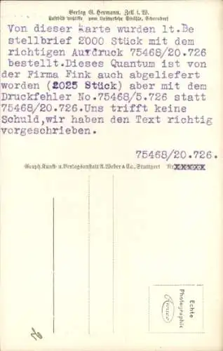 Ak Schweigmatt Raitbach Schopfheim in Baden, Fliegeraufnahme, Hohe Möhr