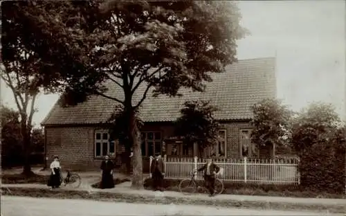 Ak Glashütte Norderstedt in Holstein, Krämerei von Heinr. Ahlers