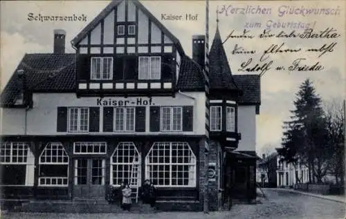 Ak Schwarzenbek in Lauenburg, Kaiser-Hof