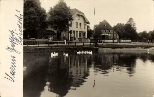 Foto Ak Hoisdorf in Schleswig-Holstein, Harms Gasthof