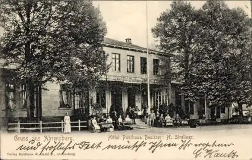 Ak Ahrensburg in Holstein, Hotel Posthaus