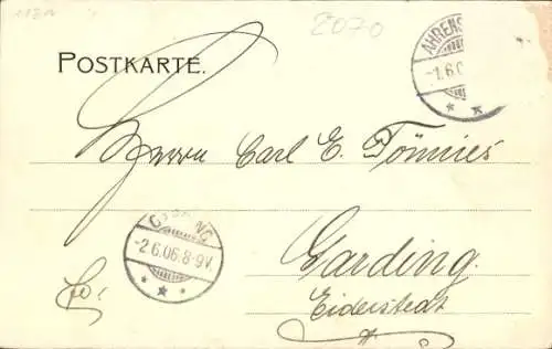 Ak Ahrensburg in Holstein, Hotel Posthaus