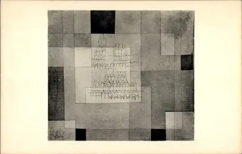 Künstler Ak Paul Klee, Polyphone Architektur