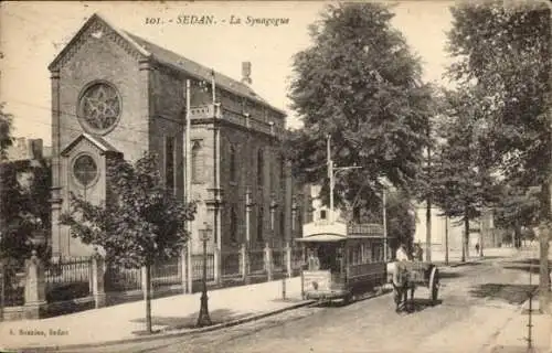 Judaika Ak Sedan Ardennes, Synagoge