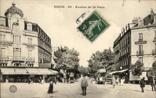 Ak Dijon Côte d'Or, Avenue de la Gare, Hotel