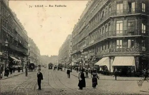 Ak Lille Nord, Rue Faidherbe