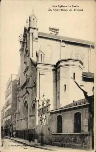 Ak Paris I Louvre, Notre Dame du Travail