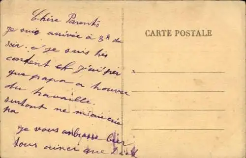 Ak Troarn Calvados, Route de Rouen