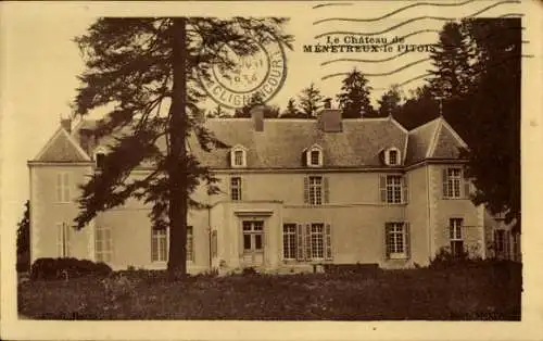 Ak Ménétreux le Pitois Côte-d'Or, Chateau