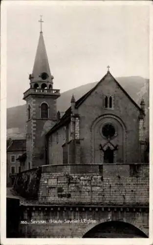 Ak Seyssel Haute Savoie, Kirche