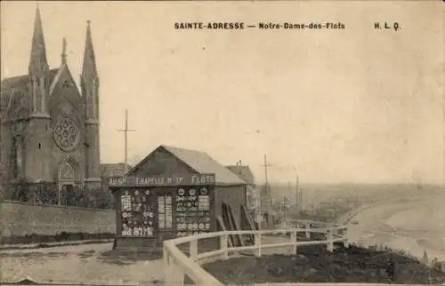 Ak Sainte Adresse Seine Maritime, Notre-Dame-des-Flots