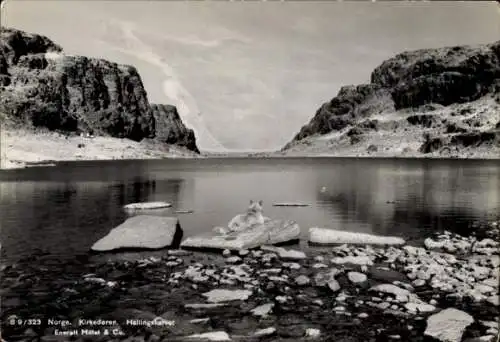 Ak Hallingskarvet Norwegen, Kirkederen