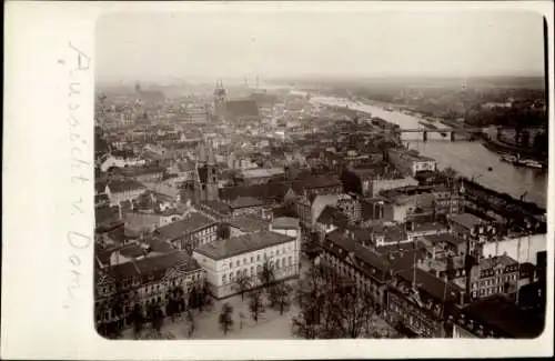 Foto Ak Magdeburg an der Elbe, Gesamtansicht, Aussicht vom Dom