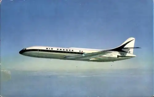 Ak Französisches Passagierflugzeug, Air France, Caravelle