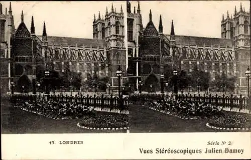 Stereo Ak London England, Westminster Abbey