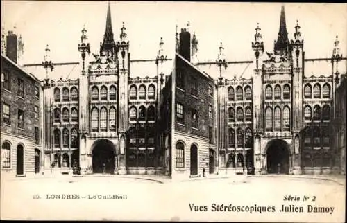 Stereo Ak London England, Guildhall