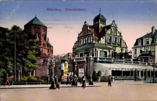 Ak München Bayern, Künstlerhaus, Synagoge