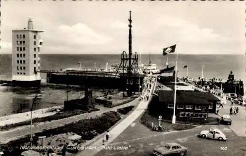 Ak Cuxhaven in Niedersachsen, Alte Liebe, Hafen