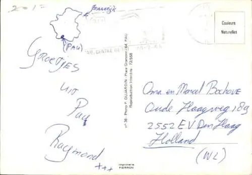 Ak Fallschirmspringer nach der Landung