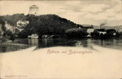 Ak Kelheim an der Donau Niederbayern, Befreiungshalle