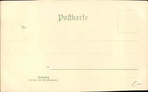 Litho Zwickau in Sachsen, Rathaus, Gesamtansicht