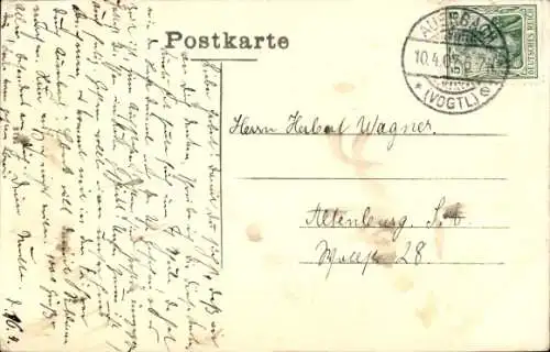 Ak Zwickau in Sachsen, Moritzkirche