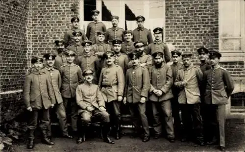 Foto Ak Zwickau in Sachsen, Zwickauer Regiment, Deutsche Soldaten in Uniform