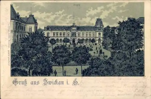 Litho Zwickau in Sachsen, Post