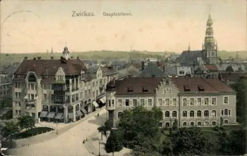 Ak Zwickau in Sachsen, Hauptzollamt