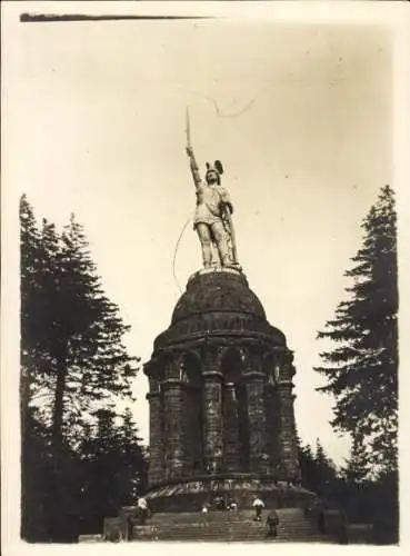 Ak Detmold in Nordrhein Westfalen, Hermannsdenkmal