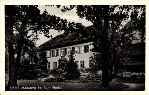 Ak Mahlberg im Ortenaukreis, Schloss Mahlberg