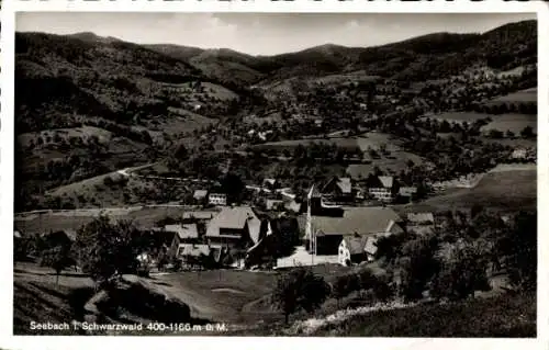 Ak Seebach in Baden Schwarzwald, Gesamtansicht