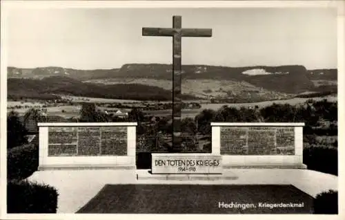 Ak Hechingen im Zollernalbkreis, Kriegerdenkmal