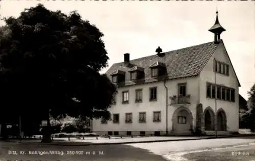 Ak Bitz Schwäbische Alb Württemberg, Rathaus