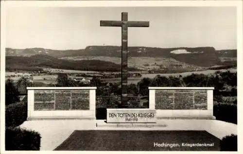 Ak Hechingen im Zollernalbkreis, Kriegerdenkmal